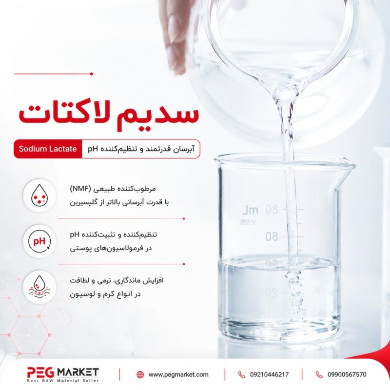 سدیم لاکتات سدیم لاکتات